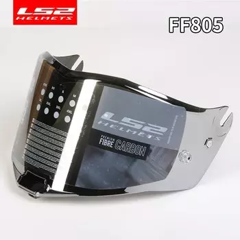 Оригинальный LS2 THUNDER козырек для мотоциклетного шлема ls2 ff805 прозрачный хромированный красный дополнительный щит