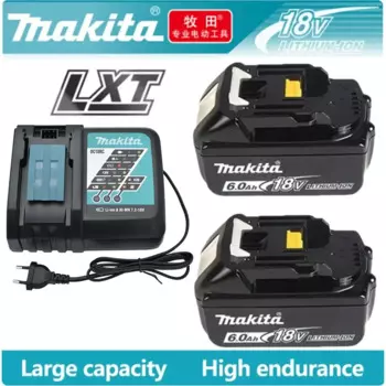 Оригинальный Makita BL1860 BL1850B BL1850 BL1840 BL1830 отвертка аккумулятор и зарядное устройство 18 в запасные аккумуляторы для электроинструмента.