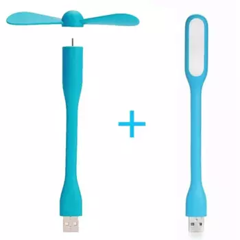 Оригинальный мини-вентилятор USB и USB-вентилятор со светодиодной подсветкой, гибкий охлаждающий вентилятор и лампа для портативного зарядного устройства, ноутбука и компьютера, летний гаджет