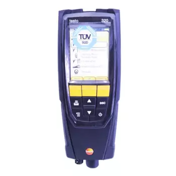 Оригинальный набор Testo320, газоанализатор канавки, обнаружение утечки газа, измерение систем нефти и газа 0563 322370