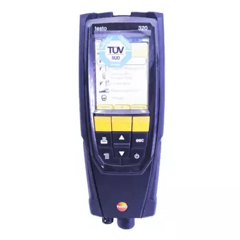 Оригинальный набор Testo320, газоанализатор канавки, обнаружение утечки газа, измерение систем нефти и газа 0563 322370