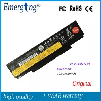 Оригинальный Новый аккумулятор для ноутбука Lenovo ThinkPad E555 E550 E550C Series 45N1760 45N1761, 10,8 В, 48 Вт/ч