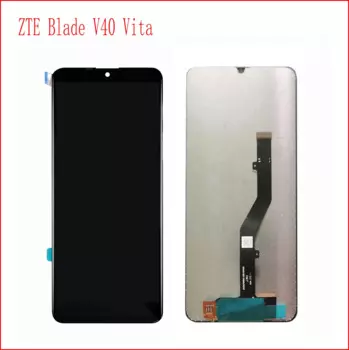 Оригинальный Новый ЖК-дисплей 6,75 дюйма для ZTE Blade V40 Vita, ЖК-дисплей кодирующий преобразователь сенсорного экрана в сборе 100%, идеальный ремонт