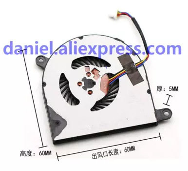 Оригинальный NS65B00-15L11 5V 0.5A ноутбук встроенный вентилятор охлаждения процессора turbo