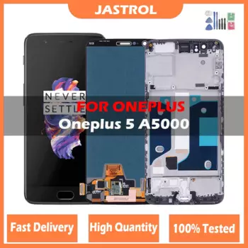 Оригинальный OLED ЖК-дисплей для OnePlus 5T One Plus 5T 1 + 5T A5010, ЖК-дисплей, сенсорный экран, дигитайзер для OnePlus 5 One Plus 5 1 + 5 A5000