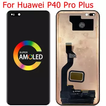 Оригинальный P40 Pro + ЖК-дисплей для Huawei P40 Pro Plus, ЖК-дисплей с рамкой 6,58 дюйма, зеркальный сенсорный экран, детали дисплея