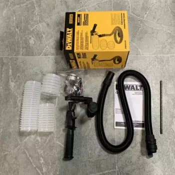 Оригинальный поворотный молоток DEWALT DWH200D SDS + с защитой от пыли, портативная прозрачная трубка, чашка для удаления пыли