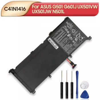 Оригинальный сменный аккумулятор C41N1416 для ASUS G501 G601J UX501VW UX501JW N501L, аккумуляторы 3800 мАч