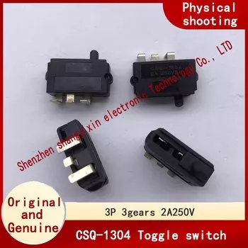 Оригинальный тумблер CSQ-1304, трехконтактный, 3-скоростной, 2A250VAC