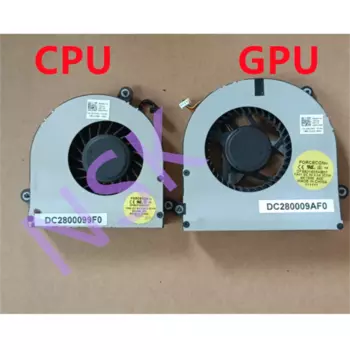 Оригинальный вентилятор охлаждения для Dell Alien M17x R4 R3 M18X R1 R2 DC280009AF0 DC2800099F0 100% ТЕСТ ОК