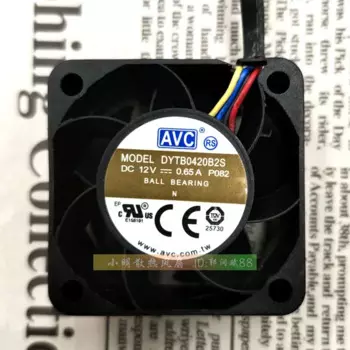 Оригинальный вентилятор охлаждения DYTB0420B2S 4020 12 в А 4 см 4 провода PWM контроль температуры