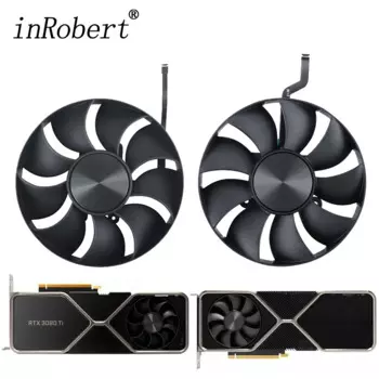 Оригинальный вентилятор видеокарты RTX3080 RTX3080Ti для NVIDIA GeForce RTX 3080 3080Ti, Вентилятор Охлаждения видеокарты