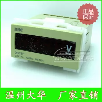 Оригинальный вольтметр Wenzhou Dahua DHC6P-AV AC 0-600 В, несколько диапазонов цифровых дисплеев, светодиодная подсветка