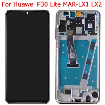 Оригинальный ЖК-дисплей 6,15 дюйма для Huawei P30 Lite/Nova 4e, ЖК-дисплей с рамкой, планшетом дигитайзера сенсорной панели в сборе
