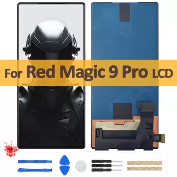 Оригинальный ЖК-дисплей 6,8 дюйма для ZTE nubia Red Magic 9 Pro, ЖК-дисплей NX769J, фотодисплей для Red Magic 9Pro, Ремонт ЖК-дисплея