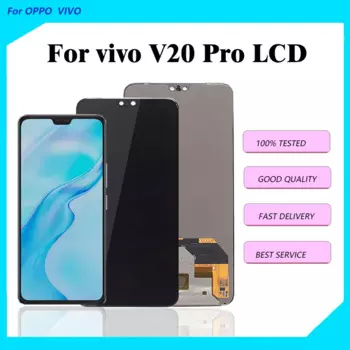 Оригинальный ЖК-дисплей AMOLED для vivo v20 Pro, ЖК-дисплей, замена для vivo v20 Pro, ЖК-дисплей