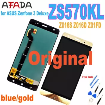 Оригинальный ЖК-дисплей для ASUS Zenfone 3 Deluxe Z016S Z016D ZS570KL ЖК-дисплей сенсорный экран дигитайзер в сборе ZS570KL Z01FD Замена