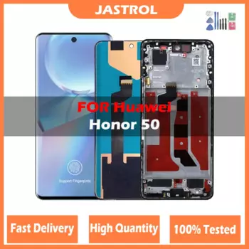 Оригинальный ЖК-дисплей для Huawei Honor 50 NTH-AN00 LCD дисплей с рамкой сенсорный экран дигитайзер в сборе для Honor50 LCD