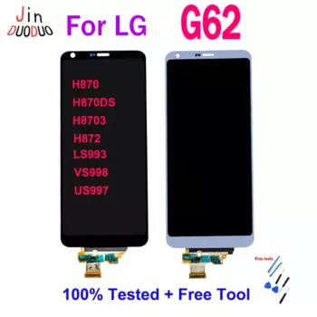Оригинальный ЖК-дисплей для LG G6, дисплей для LG G6 с заменой рамки H870 LS993 VS998 US997