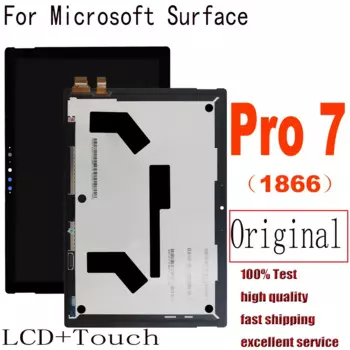 Оригинальный ЖК-дисплей для Microsoft Surface Pro 7 1866, ЖК-дисплей для Surface Pro 7 Pro7, Замена ЖК-дисплея