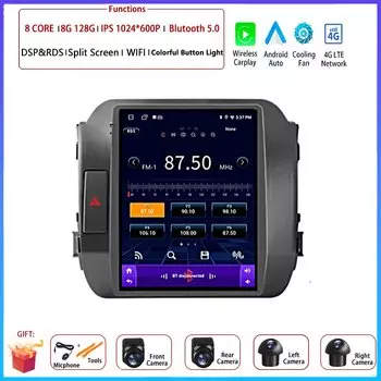 ОС Android для KIA Sportage 3 2010-2016, мультимедийный видеоплеер, GPS-навигация, стерео экран, беспроводной carplay, DSP, 4G, головное устройство