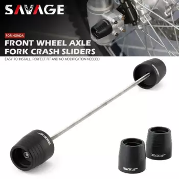 Ось переднего колеса, вилка, слайдер для HONDA XR400R XR600R XR650R XR650L XR 400 600 650 R/L, аксессуары для мотоциклов, защита POM