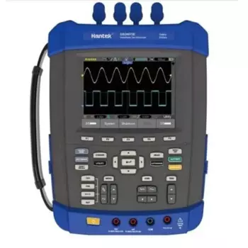 Осциллограф DSO8202E с частотой дискретизации 1 Гвыб/с, с большим 5,6 дюймовым цветным ЖК-дисплеем, осциллограф/рекордер/DMM/анализатор спектра/зачаточный