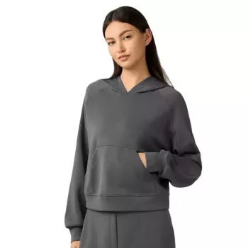 Осень и зима, новый женский повседневный универсальный свитер с капюшоном, свободный и тонкий спортивный костюм для фитнеса, йоги, топ DAW165