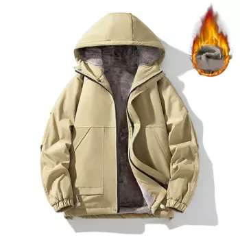 Осенние новые мужские куртки с подкладкой, утепленная теплая куртка, подростковая рабочая одежда, свободная повседневная куртка большого размера с капюшоном, перфорированная куртка 8XL 7XL