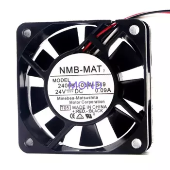 Осевой преобразователь частоты 2406KL-05W-B49 2406KL-05W-B40 с высоким воздушным потоком, вентилятор охлаждения 24 В 0,09a 6015 6 см 6015 60*60*15 мм