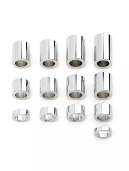 Оси для мотоциклетного колеса Набор разделителей ID-1 дюйм To OD-1-1/2 дюйма для Harley Dyna Softail Touring Custom Cruiser Bobber Chopper Universal