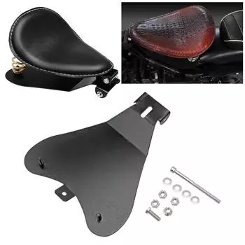 Основание для сиденья мотоцикла или мотоцикла, комплект креплений для кронштейнов Harley Sportster Bobber Honda Yamaha