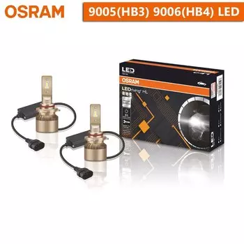 OSRAM LED H1 H4 H7 H8 H11 H16 HB3 HB4 HIR2 9005 9006 9012 Фара YCZ 25W 6000K Белые светодиодные автомобильные лампы с Canbus, 2X