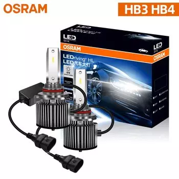 OSRAM LEDriving YLZ Супер Яркие Белые Светодиодные Лампы Для Автомобильных Фар H7 H4 H1 H8 H11 H16 HB3 HB4 HIR2 12 В 6000 К