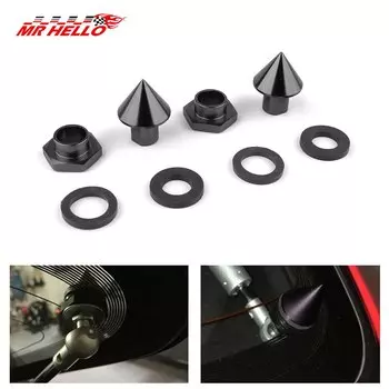 Острый комплект стоек для заднего стекла автомобиля, аксессуары для Honda Civic 92-95 EG, комплект оборудования для стойки заднего стекла