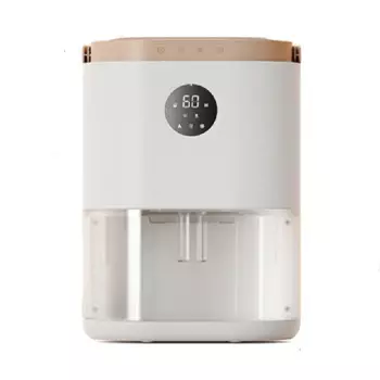 Осушитель воздуха 2 л, компактный портативный, энергоэффективный, ультратихий, автоматическое отключение, идеально подходит для дома и офиса, светодиодный светильник, электрический, 220 В