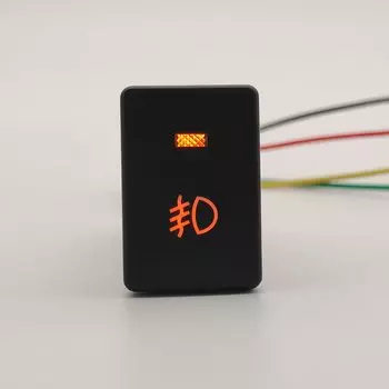 Освещение автомобиля, передняя противотуманная Рабочая кнопка, переключатель с соединительным проводом для Toyota Land Cruiser Camry Prius Corolla 2007 - 2011