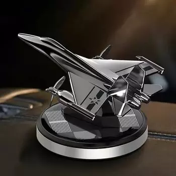 Освежитель воздуха на солнечной батарее для автомобиля, вращающийся ароматизатор для самолета, ароматерапия, автомобильный диффузор, долговечный аромат, украшения салона автомобиля