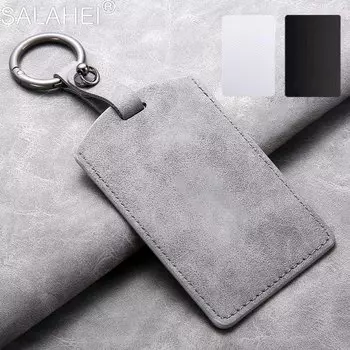 Отделение для автомобиля из овечьей кожи, карта для дистанционного ключа, защитный чехол, БЕСКЛЮЧЕВОЙ Автомобильный логотип для BMW, Lexus Tesla, Crown, Honda, аксессуары для ключей