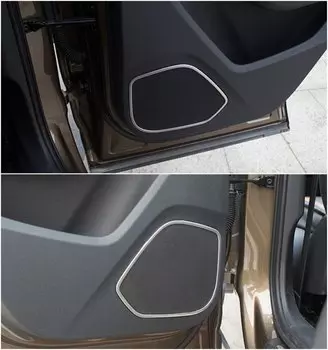 Отделка для автомобильной двери, динамика, 4 шт., для Audi Q3 2013-2017