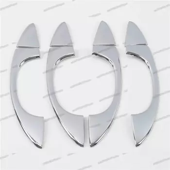 Отделка для дверной ручки автомобиля из углеродного волокна для volkswagen golf mk7 t-roc atlas teramont skoda octavia a7 отделка arteon