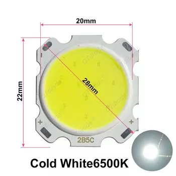 OTdiode 2820 COB светодиодный модуль 3Вт 5Вт 7Вт 10Вт 12Вт