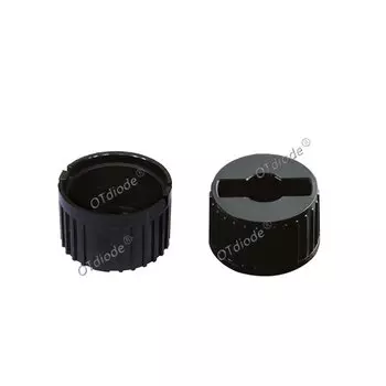 OTdiode светодиодные линзы PMMA 20 мм 1 Вт 3 Вт 5 Вт