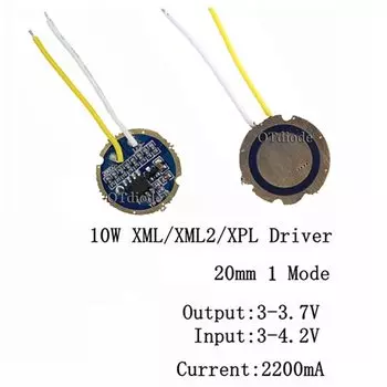 OTdiode светодиодный драйвер XMLL T6 U2 2.7-4.2V