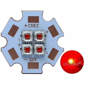 OTdiode XP-E2 4Chips 4LED лампа