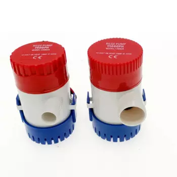 Откачивающий насос 12/24 В постоянного тока 1100GPH 750GPH 500GPH 350GPH высокая прочность луженая медная проволока вихревой водяной выход