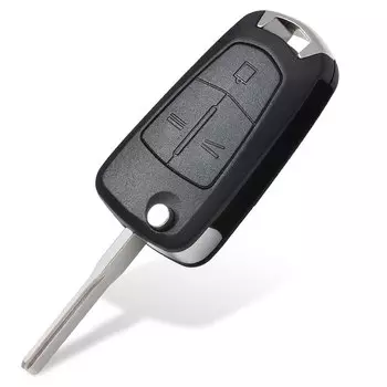 Откидной дистанционный ключ KEYECU с 3 кнопками, чип ID46 433 МГц для Vauxhall Opel Signum Vectra C 2002+, брелок 93187530 93187508 G3-AM433TX