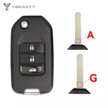 Откидной пульт дистанционного управления yocпластика 433 МГц чип ID47 для Honda Accord Civic City CRV Jazz