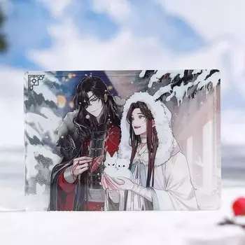 Открытка аниме "Небесные официальные благословения" Xie Lian, Хуа Чэн