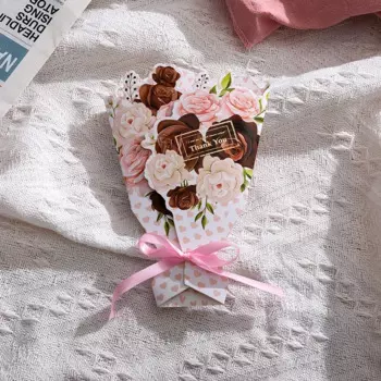 Открытка MOONBIFFY с цветами